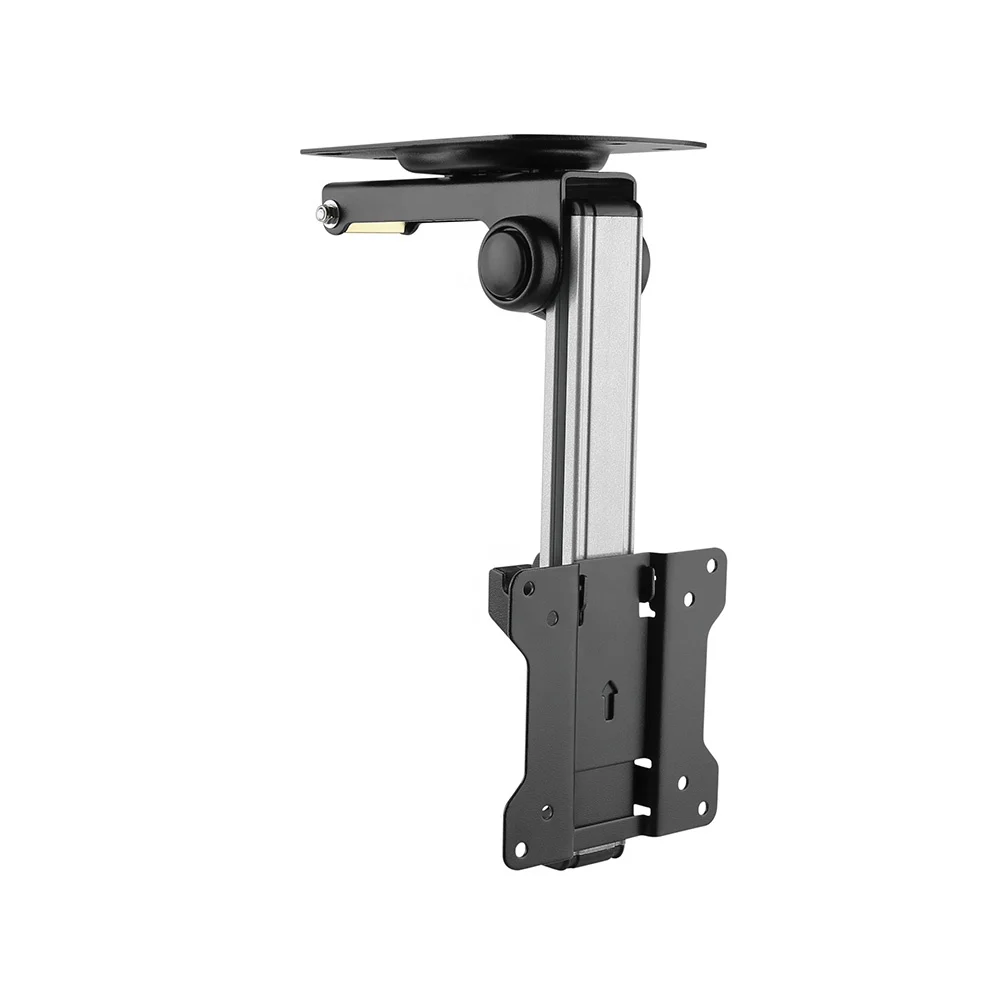 Swivel Foldup Retractable Tv Ceiling Mount Under Pitched Roof Tv Bracket Buy Pitched