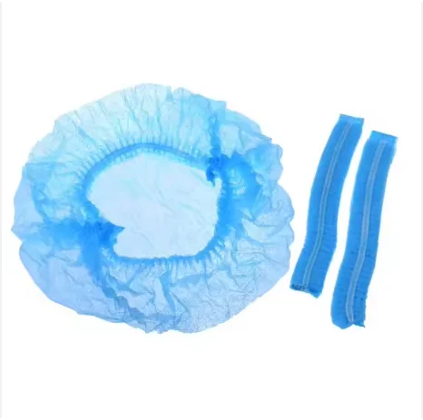 Medical Disposable Non-Woven Nurse Cap with Strip Clip PP and PE Material for Professionals