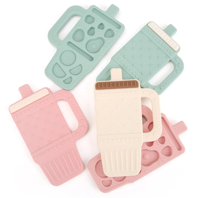 Teething Stick Toy Soft Silicone Anti-Chewing Baby Toy for 6 Months up Baby's Teething Period Water Bottle Baby Toy manufacture