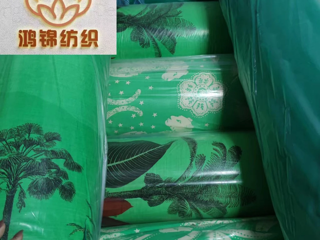 Rayon Bamboo Print Stock Fabric A Grade New Design Cheap Price Full