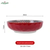10-inch stone-patterned large bowl.
