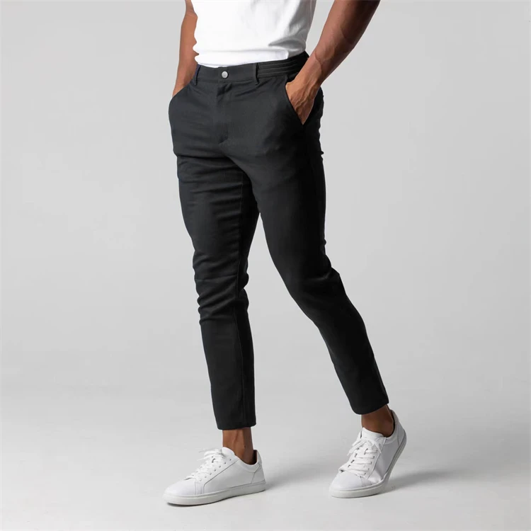 Four seasons new men's casual pants business pants
