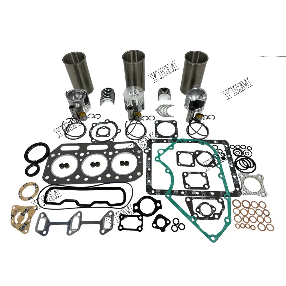 Overhaul Kit With Bearing Set Fit for Yanmar 3T75HLE Engine 2