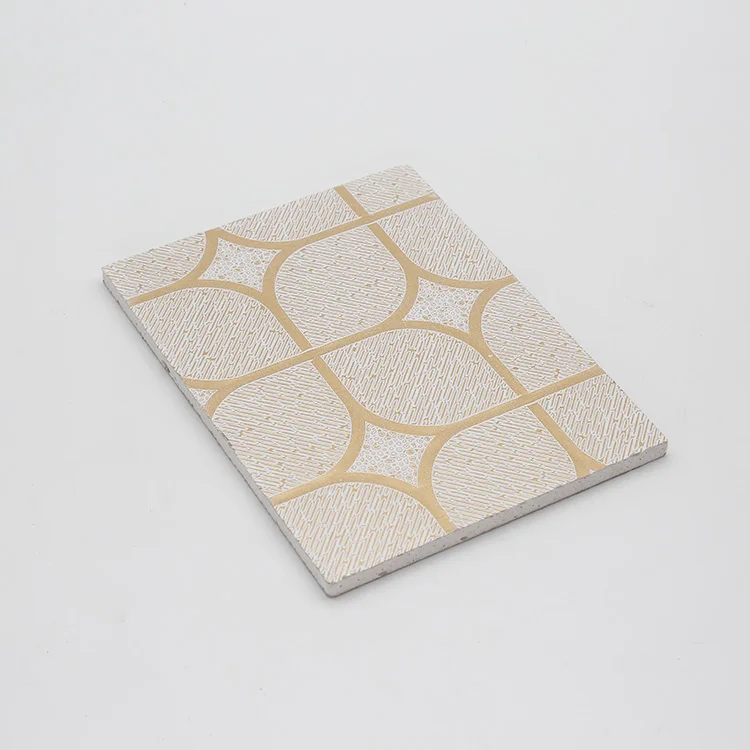 PVC Laminated Gypsum Board Ceiling Designs Tiles