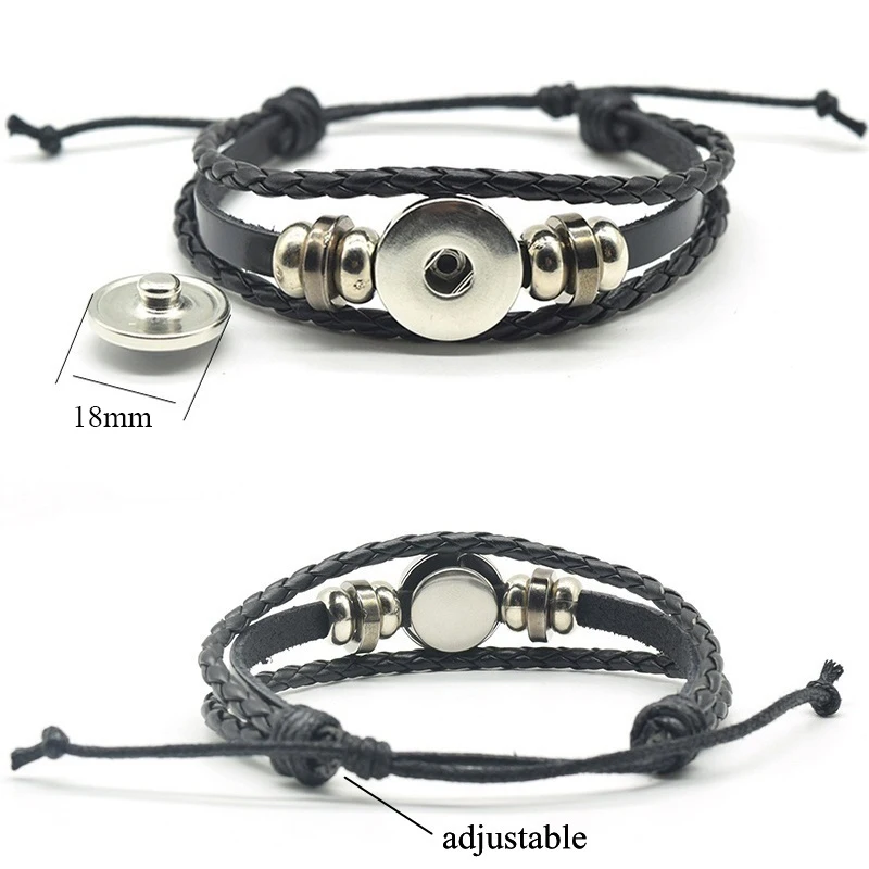 Solar System Planet Galaxy Nebula Space Neptune Venus Moon Earth Jupiter Mars Saturn Uranus Mercury Sun Art Leather Bracelets