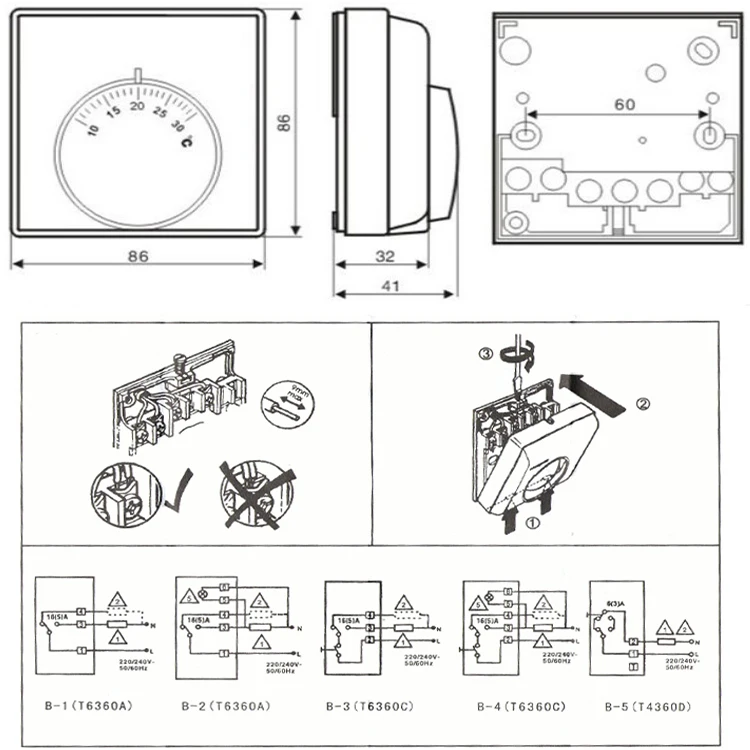Smart Floor Heating Thermostat Modern Reliable Control