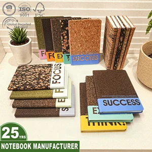 Hot Trending Products Coffee Grounds Planner Low Price Wholesale Custom Eco-friendly Free Sample A4 A5 A6 Hardcover Notebooks