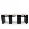 Table de salon de manucure pour plusieurs personnes
