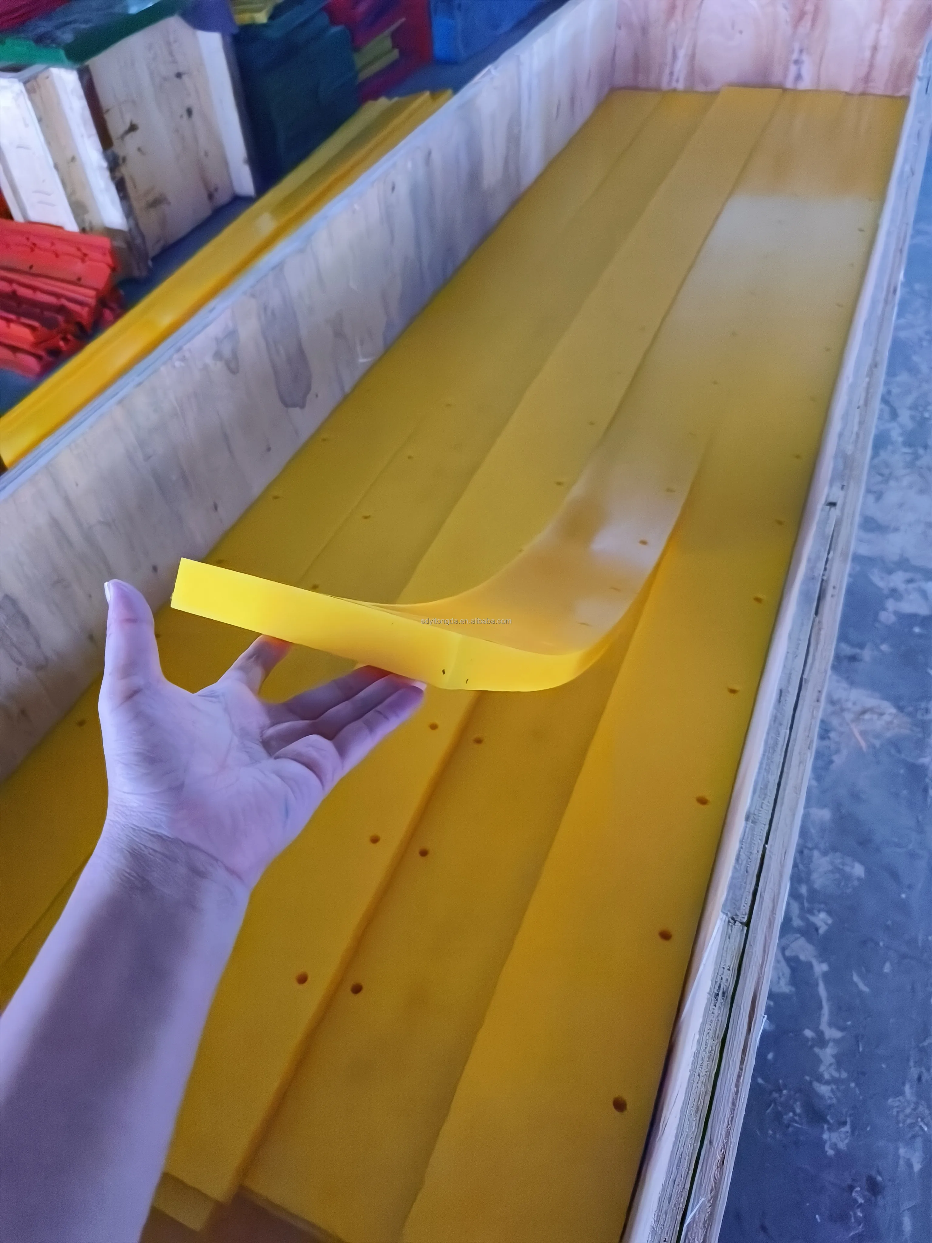 Custom Cutting And Moulding Polyurethane Pu Scraper Sheet For Truck ...