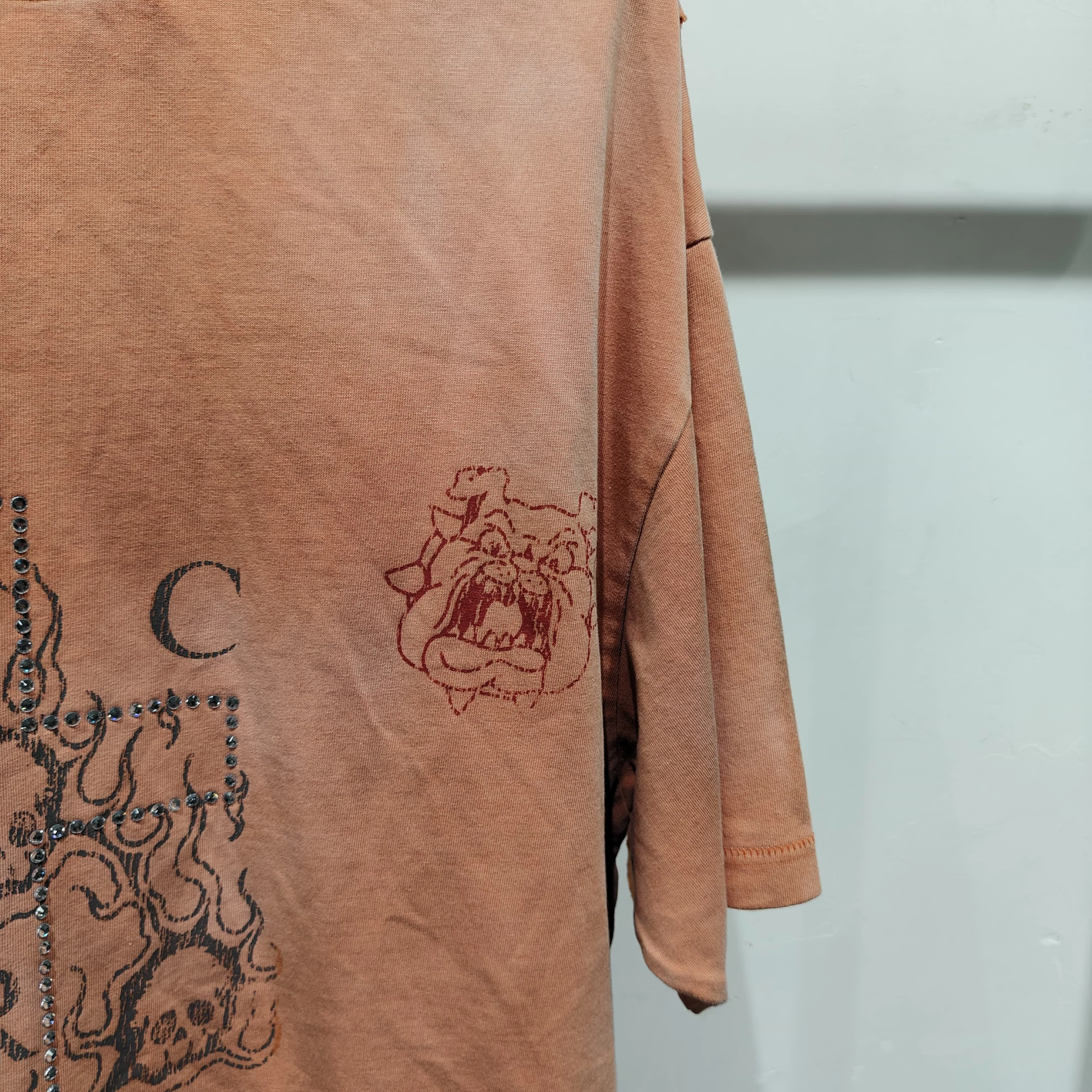 Custom Logo Plus Size Men Cropped Washed Vintage Boxy Drop Shoulder 240g 100% Cotton Wholesale T Shirts gallery 4