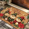 Imitation coconut palm Christmas mat-7