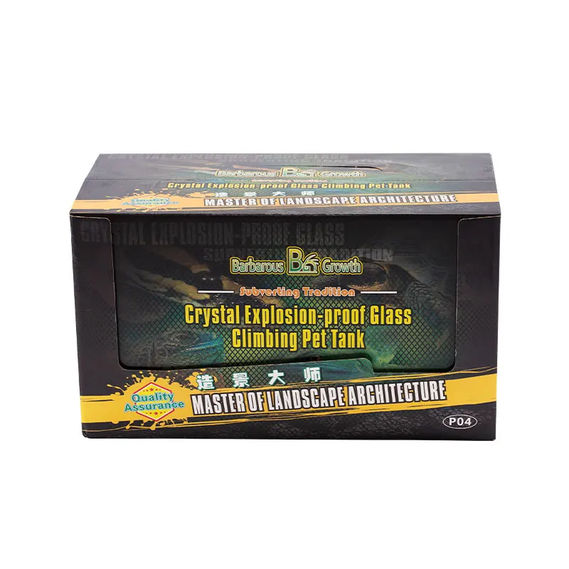 Barbarous BG Growth ZJDS-P03 Restore Ecology Colorless Odor Free hd Lizard Landscaping Cylinder Reptile Terrarium