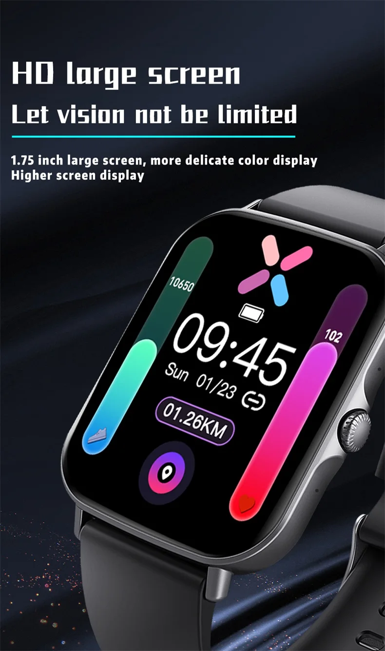 F15s Smart Watch Temperature Big Screen 1.75 Inch Full Touch Color Screen BT Call Heart Rate Blood Pressure Reloj Inteligente(1).jpg