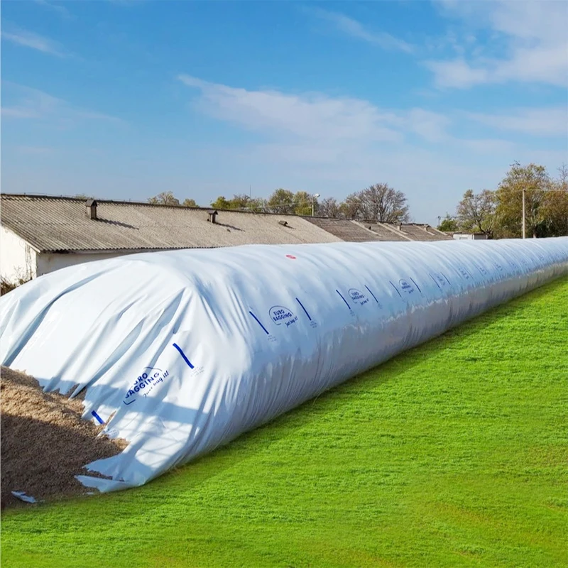 Factory Price 25kg Polypropylene Silage Corn Grains Feed Bags Silo Storage Bags Plastic Packing Bags