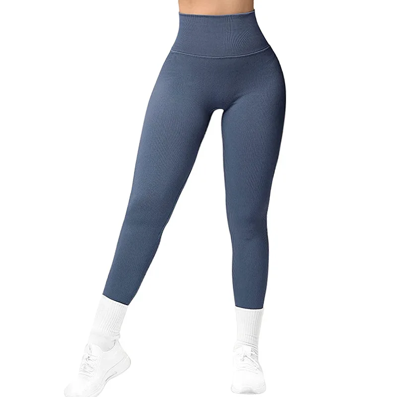 Newest Sport Leggings for Women Casual Letter Highly Spandex Shine Black  Empire Gym Fitness Pants Blue Push Up Trousers XL 2023 - AliExpress
