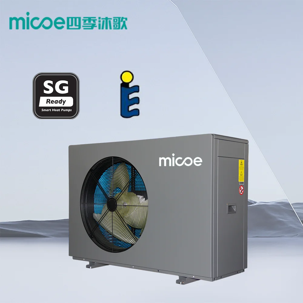 R290 EVI DC Inverter Heat Pump Ultra Low Temp Efficiency