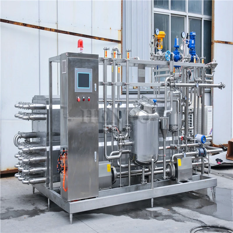 Uht Box Machine High Configuration Tubular Sterilizer / Uht Milk Sterilizer / Uht ...