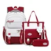 Zaino tre pezzi rosso vino