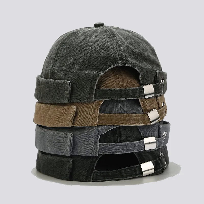 brimless strapback