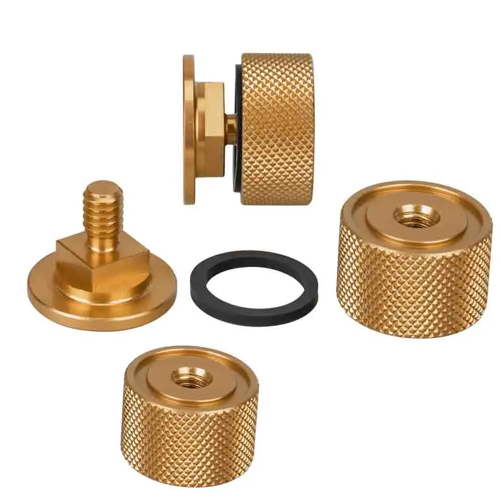 4 Pack Aluminum Alloy Welding Hood Fasteners with Non-Slip 4 Pack Aluminum Alloy Welding Hood Fasteners with Non-Slip