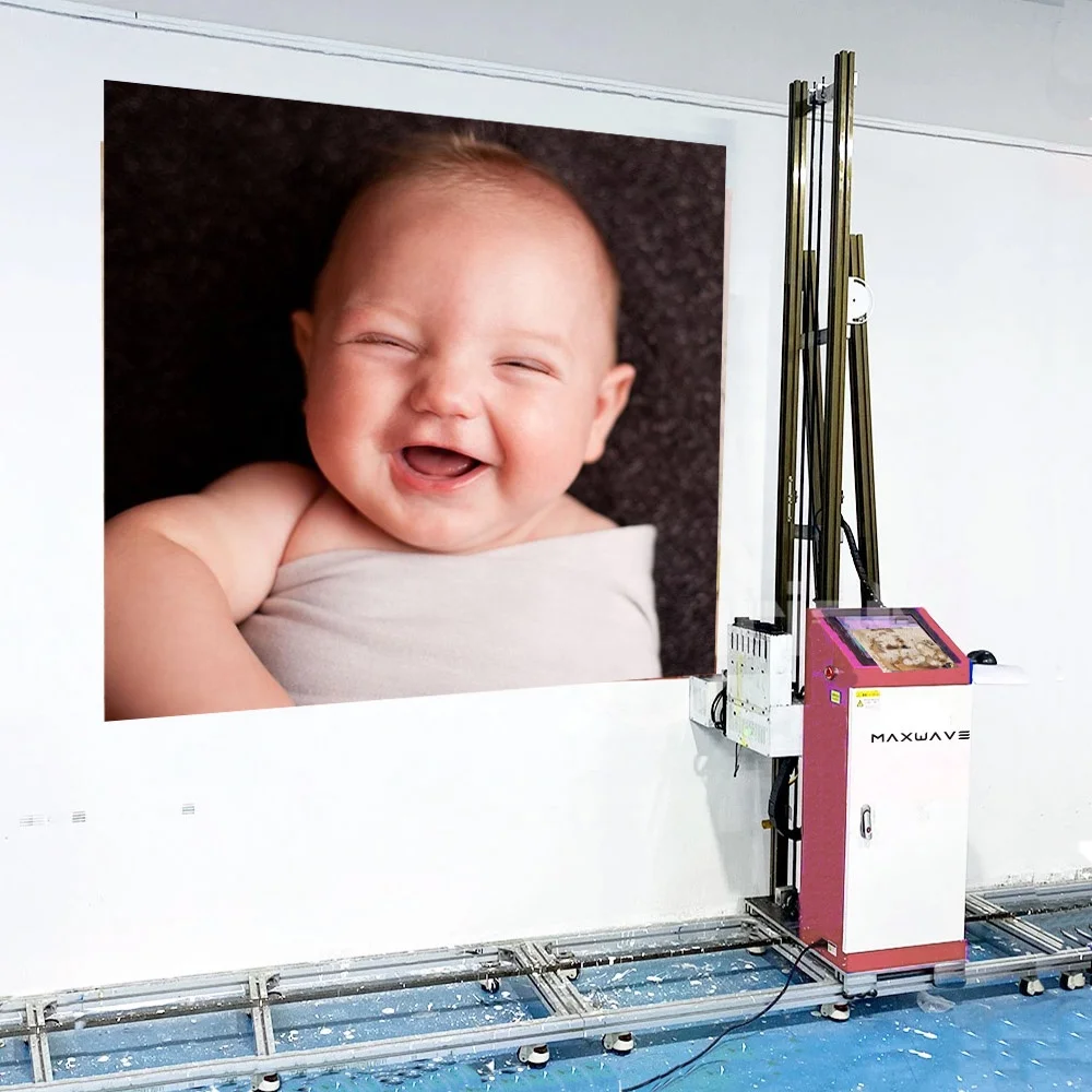 Wide Format Wall Paper Mural Printing Machine Vertical UV Wall Printer