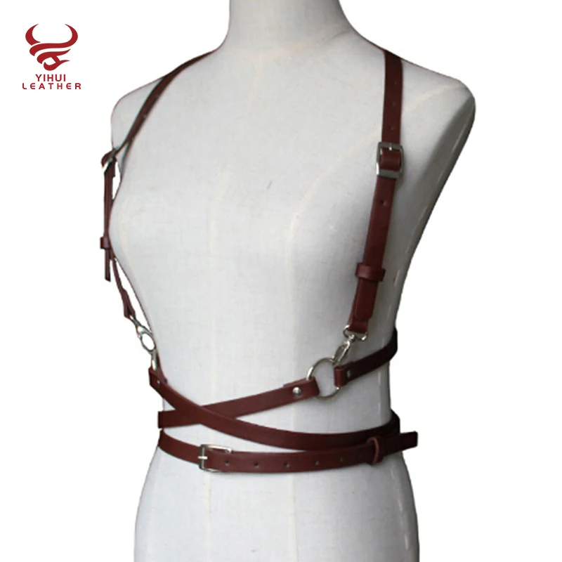 Корсет для тела связывание верности женский ремень сексуальный дизайн Harajuku кольцо