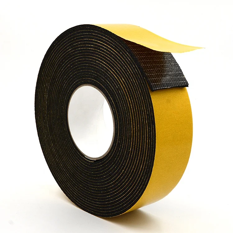 Thermal Insulation Rubber Foam Sealant NBR/PVC Insulation Tape used for Heat Sound Insulation