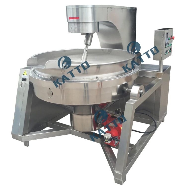 Fully Automatic Peanut Frying Pan and Sugar Boiling Pan