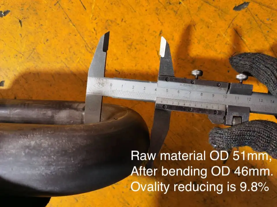 
 180 degree cnc pipe bending machine for U shapes tube bending  
