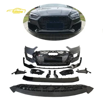 For 2017-2019 Audi A5 S5 Upgraded RS5 Front and Rear Bumper Body Kit