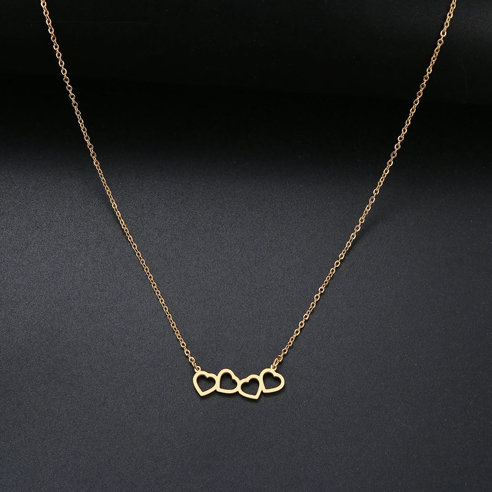 gold cute necklaces