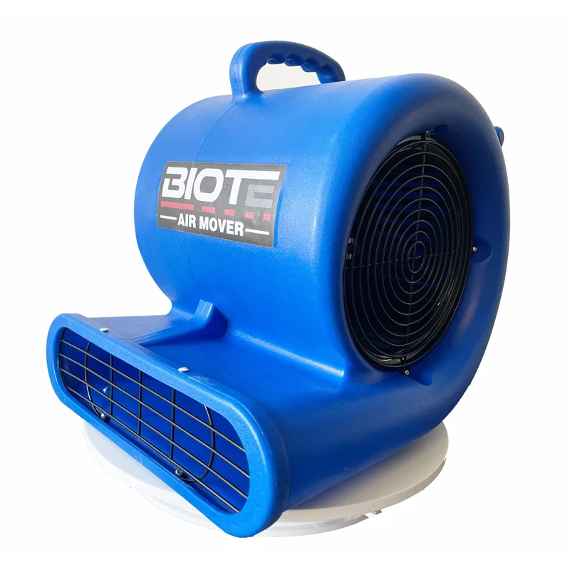 China Biote Portable Ventilation Exhaust Fan Floor Carpet Dryer Air Blower centrifugal blower fan industrial