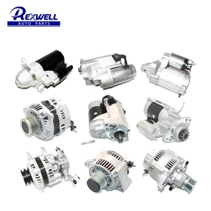 Car Electrical Systems Spare Parts Auto Engine Alternator & Starter Motor for Toyota Land Cruiser Prado Hiace Hilux 1KD 2KD