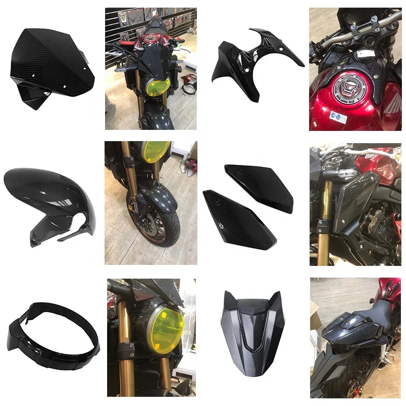 REALZION гонки оптовая продажа обтекатель мотоцикла углеродный топливный бак Крышка корпуса комплект оболочки для Honda CB650R 2019-2020