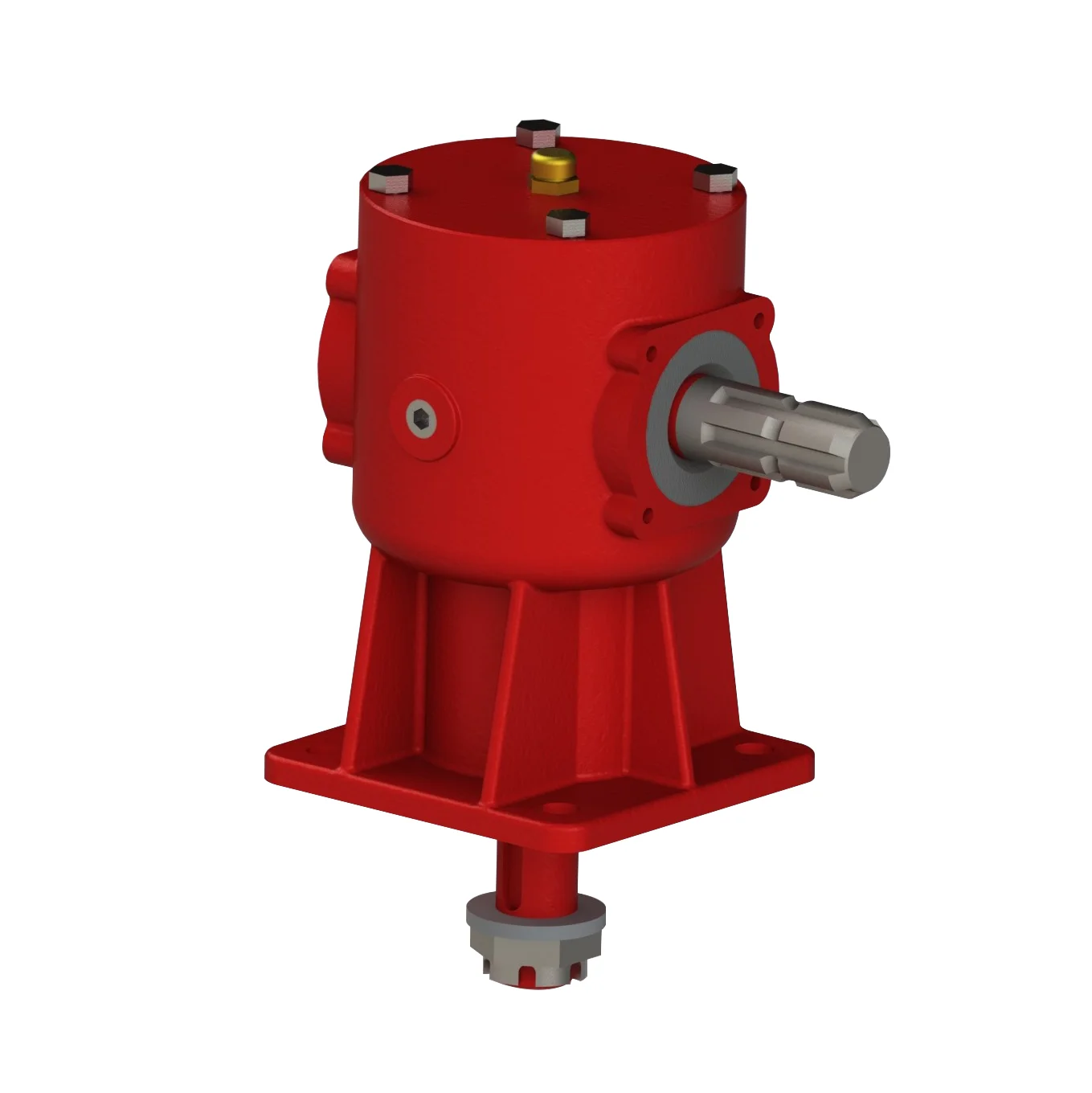 V Type Performance Rotary Lawn Mower Cutter Gearbox Agricultural Speed