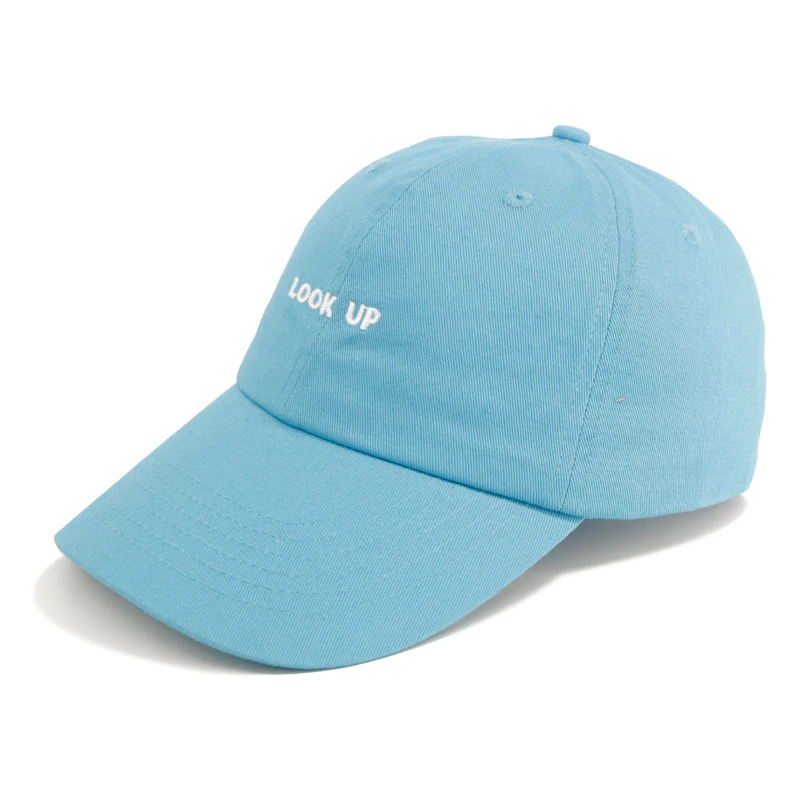 Private Label 6 Panel Softt Unstructured Baseball Cap Custom Embroidery logo Black Dad Hat