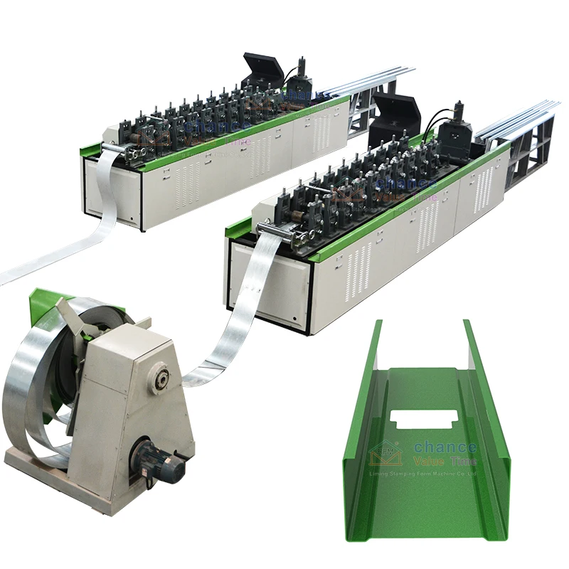 Liming High Speed Stretch Ceiling Profile Drywall Making Machine Plasterboard Metal Stud and Track Roll Forming Machine