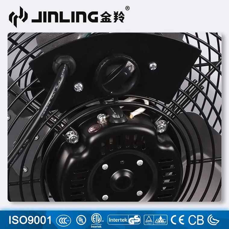 24'' 600mm Portable Quiet Heavy Duty Garage Cool air Shop Warehouse Industrial Blower Drum Fan 110V 120V