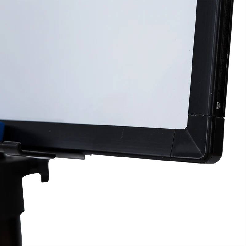 Factory Customize Mobile Flipchart With 5 Star Base of Aluminum Teaching Whiteboard for School Office