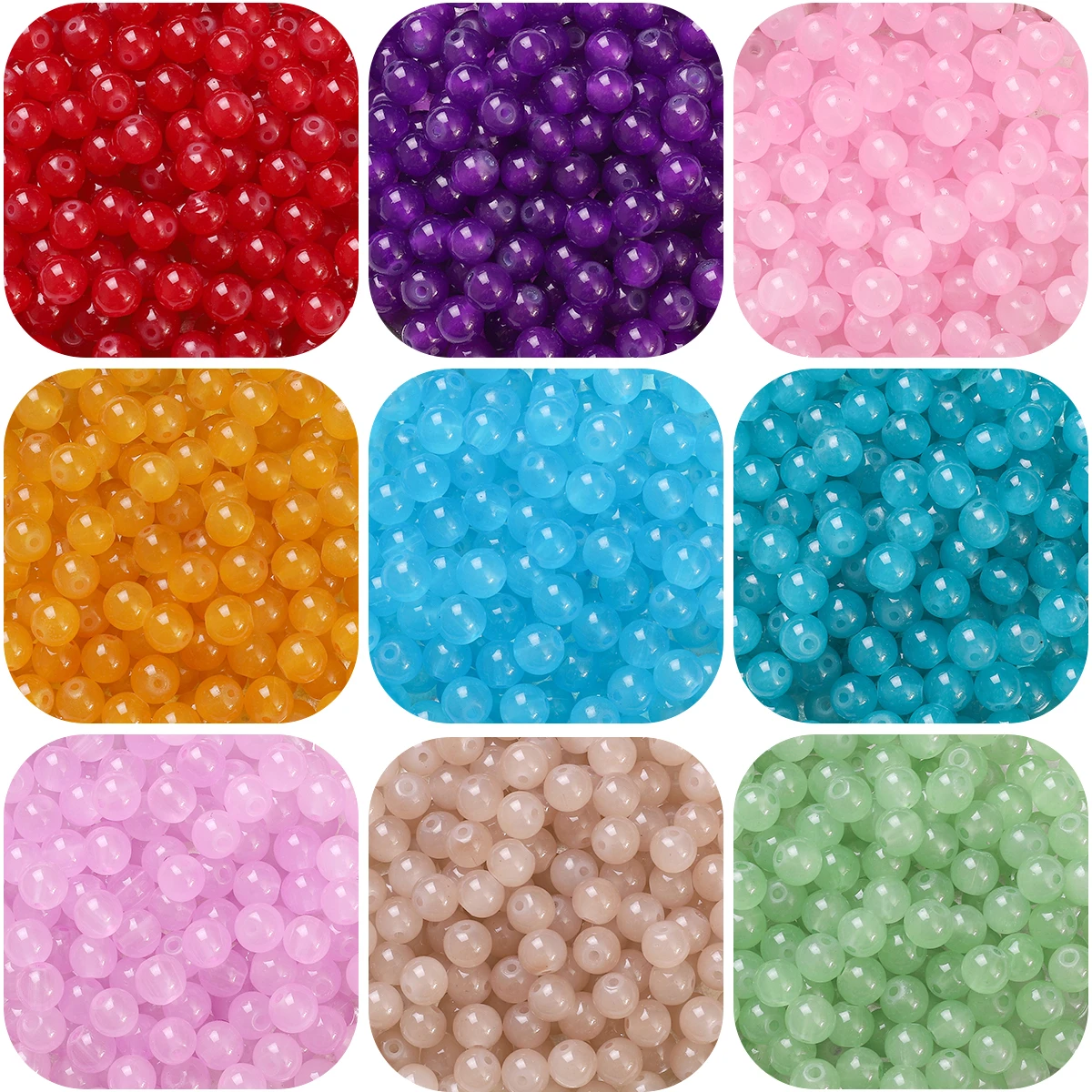Shop Yiwu Wholesale 6/8mm Beads for DIY Jewelry Making