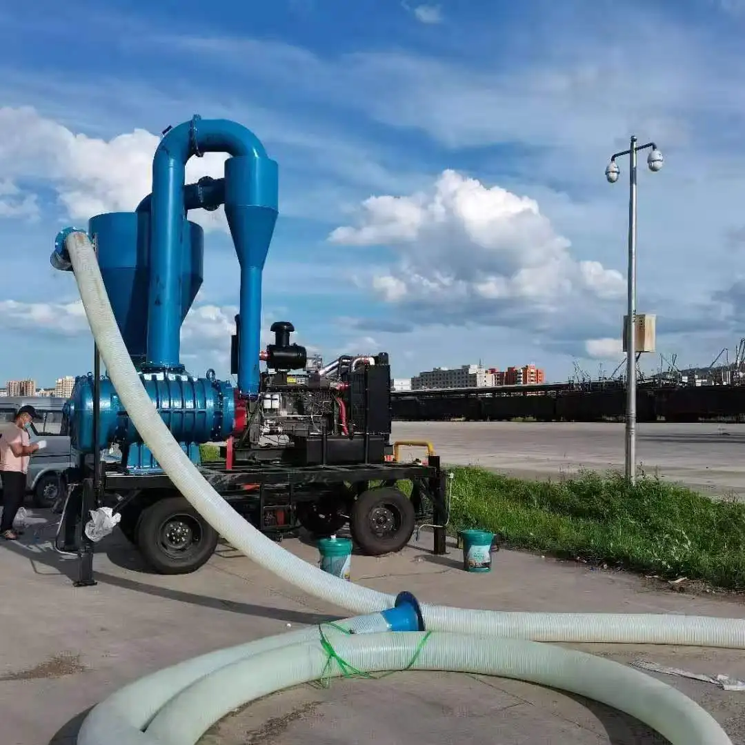 Известный Китай большой емкости зерна рисовой шелухи пневматический конвейер корабль разгрузчик горячая распродажа