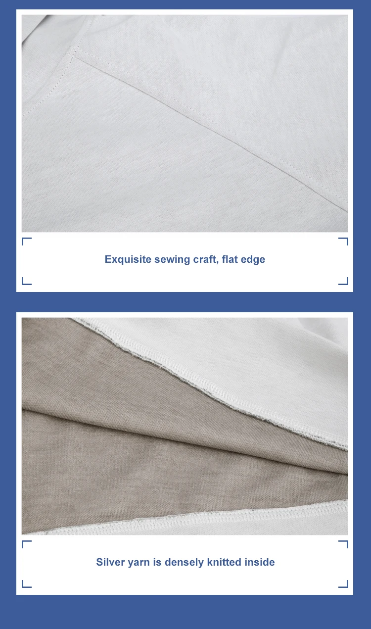 Custom logo Electromagnetic protection Clothing Emf Shielding Sweatshirt protection Men Sweatshirt