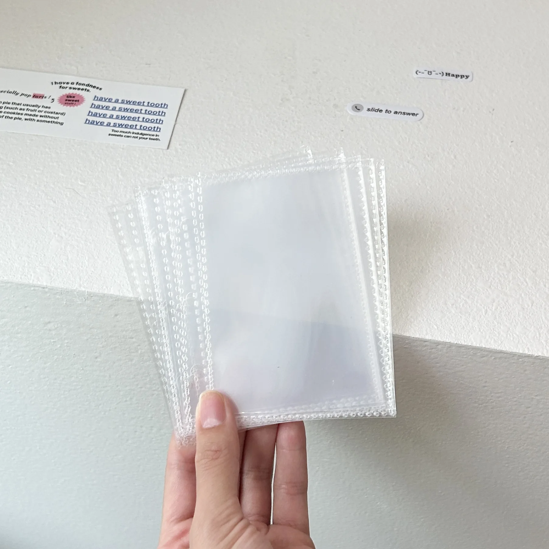Large Size Transparent PVC Card Holder Loose Leaf Mini 3 Ring Budget Binder  with Cash Envelopes| Alibaba.com