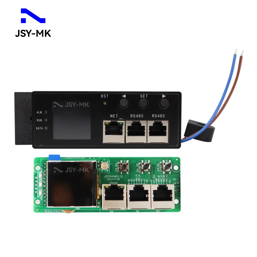 JSY1041 Intelligent PDU Meter Humidity Temperature Sensing Data Center Rooms Dynamic Monitoring Control Smart IP PDU Meter