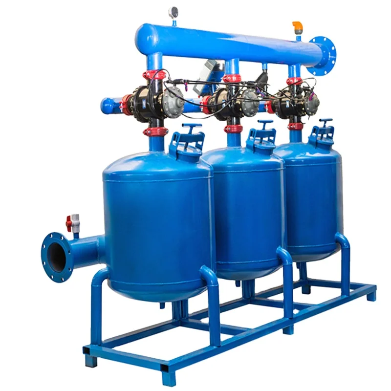 Yibiyuan Model 16 Metallic Agriculture Machine Disk Water Filter Fertigation Sand Filter Farm Irrigation System Drip Irrigation H4a47e307d4464447a50e9c44aaed0a03f