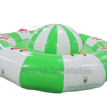 New Design Water Water Tube Sports Game Inflatable Flying Boat Crazy UFO Towable