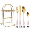 pink gold set