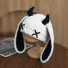 White xx rabbit ears