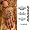Adesivo per tatuaggio Mandala sy-b115-150x210mm
