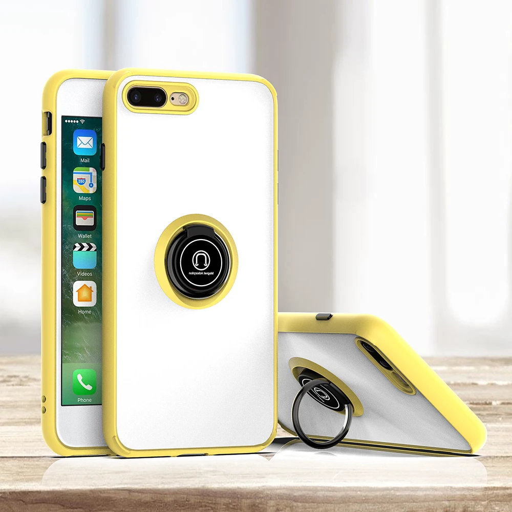 Simple Style Shock Proof Hybrid Armor Case for Apple iPhone 8 Phone Cases